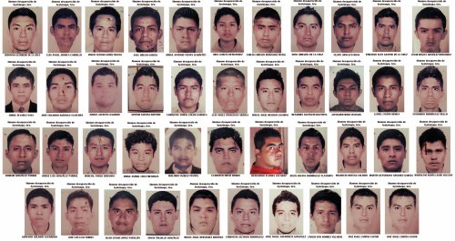 Fotos de los 43 estudiantes desaparecidos en Ayotzinapa
