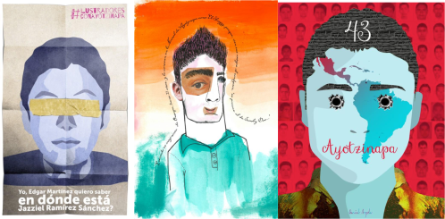Ojos. #ilustradoresporayotzinapa